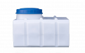Прямоугольная пластиковая емкость 100 литров белая