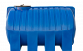 Бочка пластиковая горизонтальная 1500 литров синяя