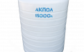 Вертикальный пластиковый бак для воды 15000 литров Краснодар белый