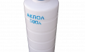 Вертикальный пластиковый бак для воды АКПОЛ 500 литров белый