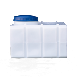 Прямоугольная пластиковая емкость 200 литров для воды белая