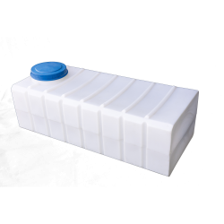 Прямоугольная пластиковая емкость 500 литров для воды белая