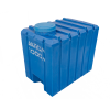 Прямоугольная пластиковая емкость 1000 литров синяя